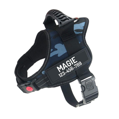 No Pull Reflective Adjustable Dog Harness