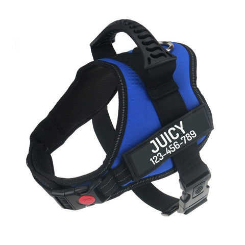 No Pull Reflective Adjustable Dog Harness