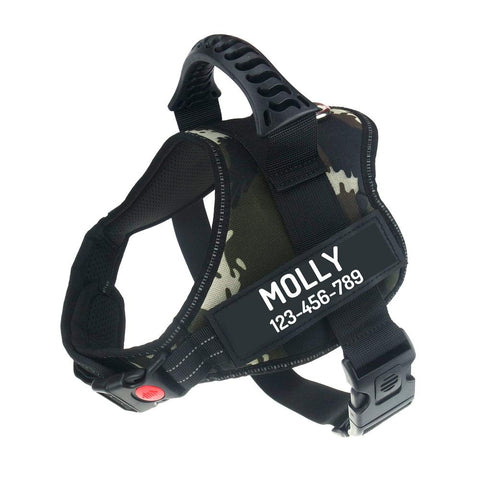 No Pull Reflective Adjustable Dog Harness