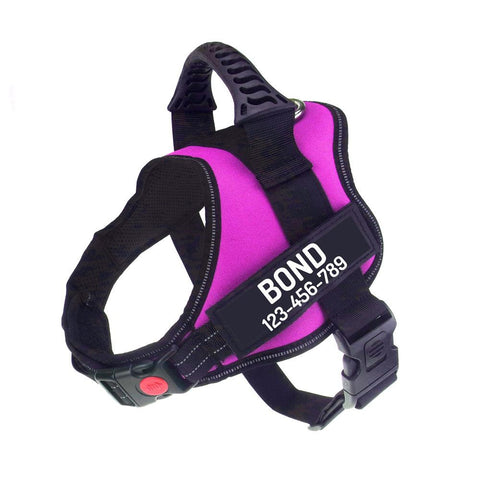 No Pull Reflective Adjustable Dog Harness