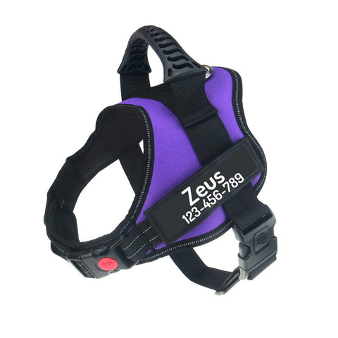 No Pull Reflective Adjustable Dog Harness