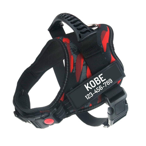 No Pull Reflective Adjustable Dog Harness