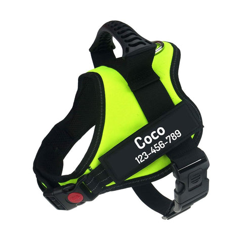 No Pull Reflective Adjustable Dog Harness